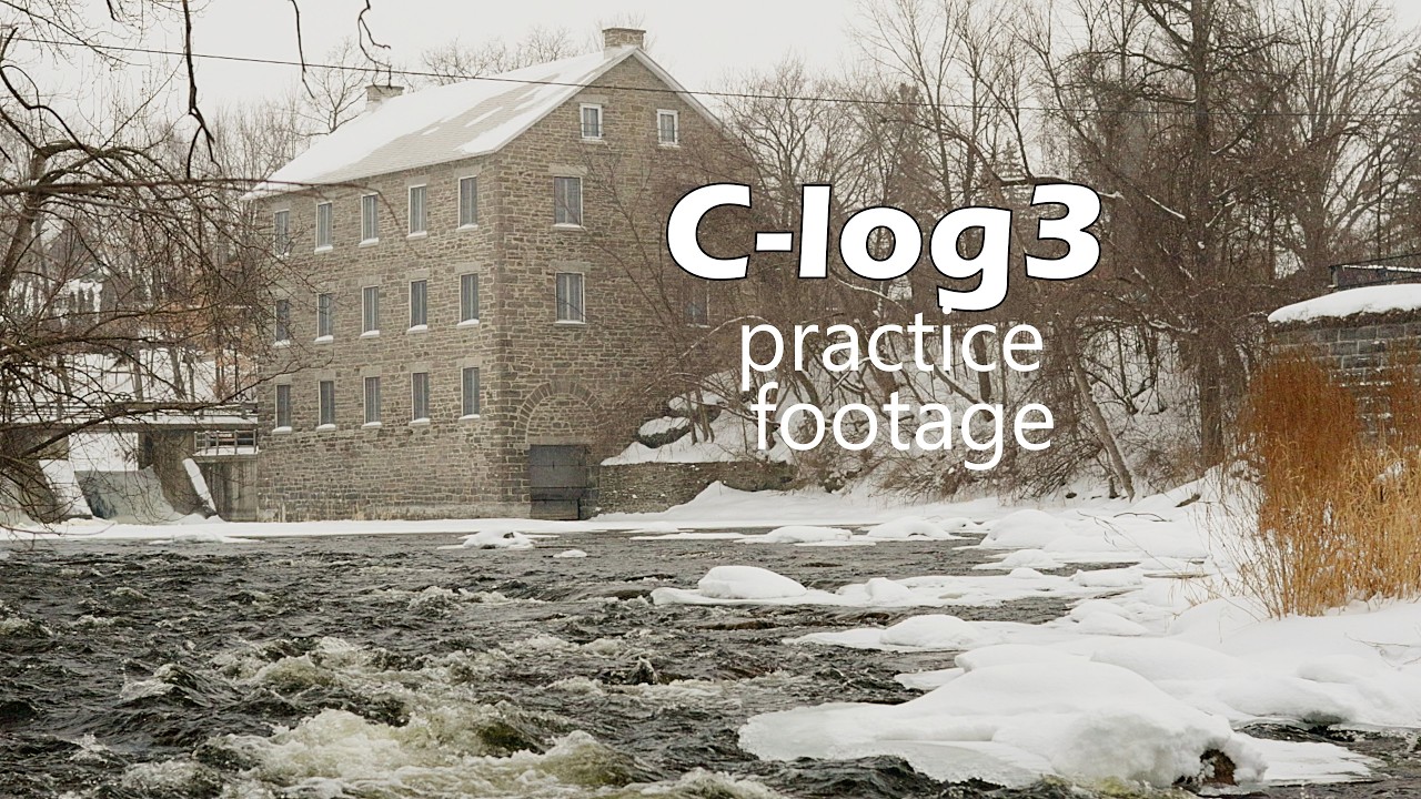 PRACTICE FOOTAGE: Canon C-log3  to  Rec709