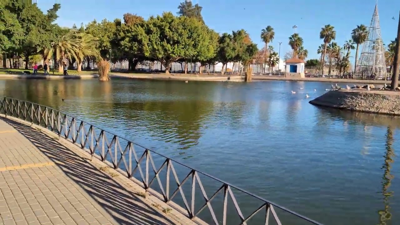 4K/60FPS 🌴 Huelin Park M&aacute;laga 06/12/25