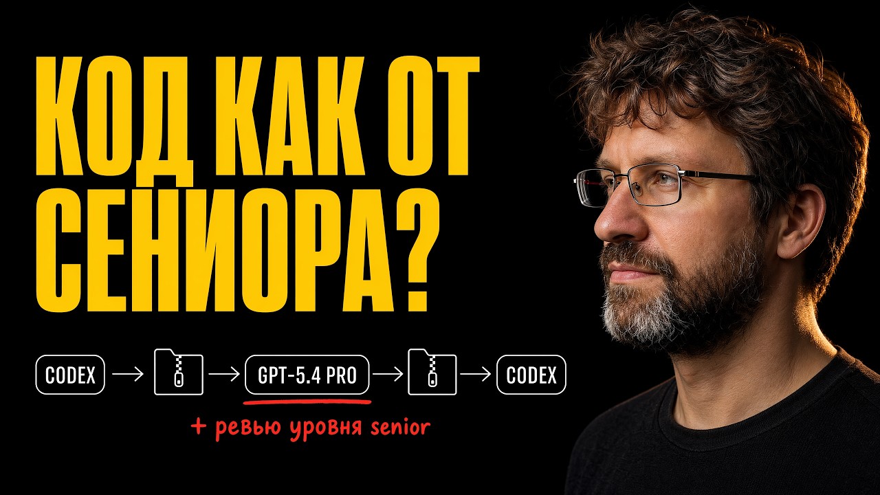Код как от сениора: связка GPT-5.4 Pro + Codex