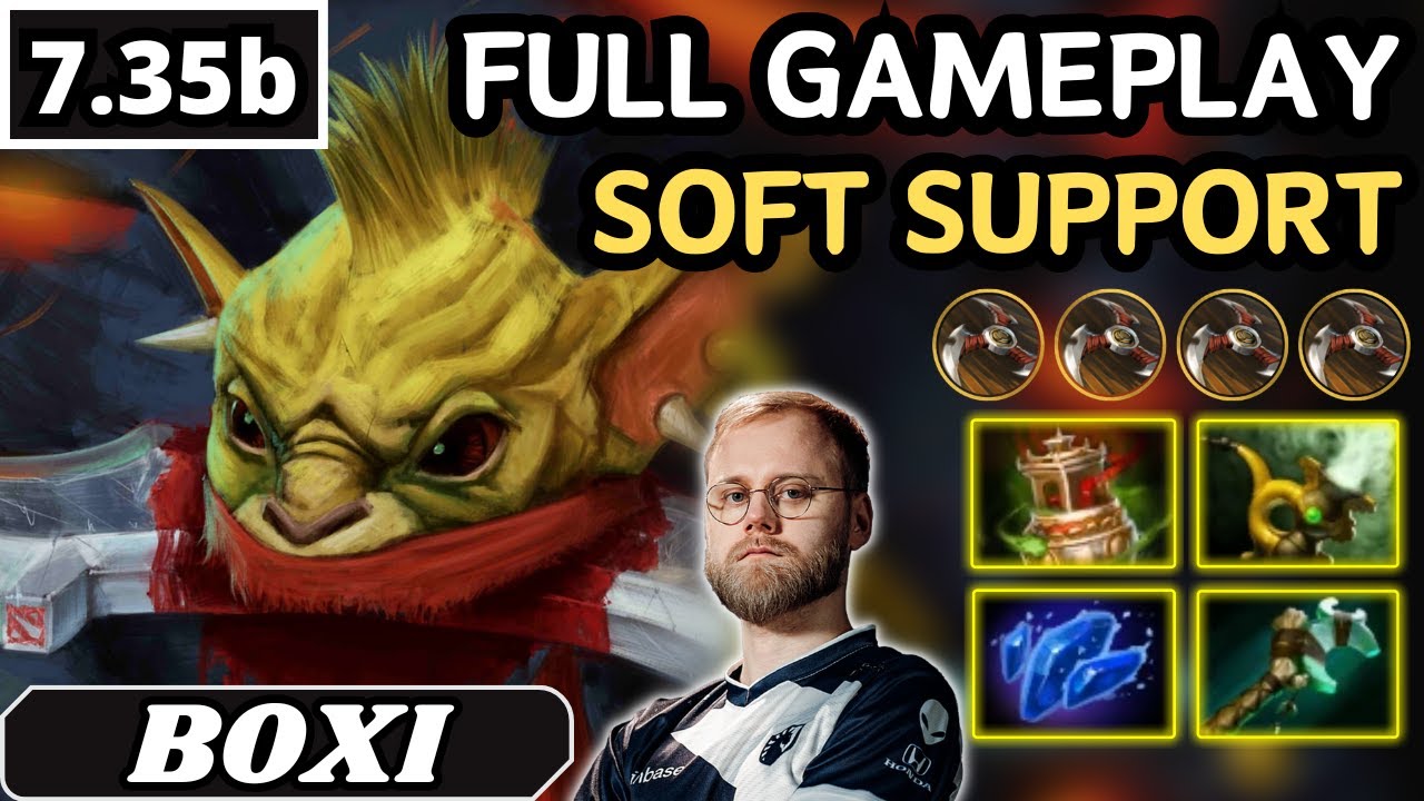 7.35b - Boxi BOUNTY HUNTER Soft Support Gameplay - Dota 2 Full Match Gameplay