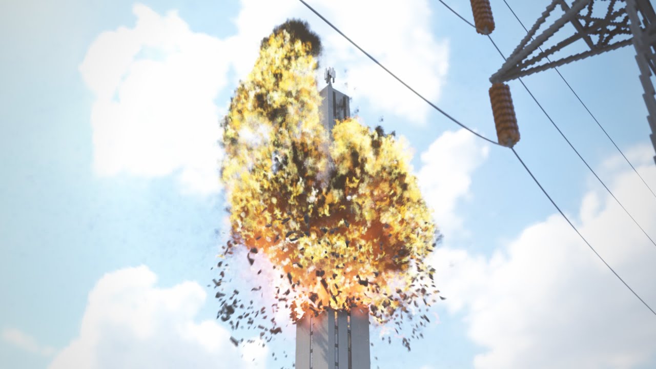 Realistic FIRE BOMB Explosions | Teardown