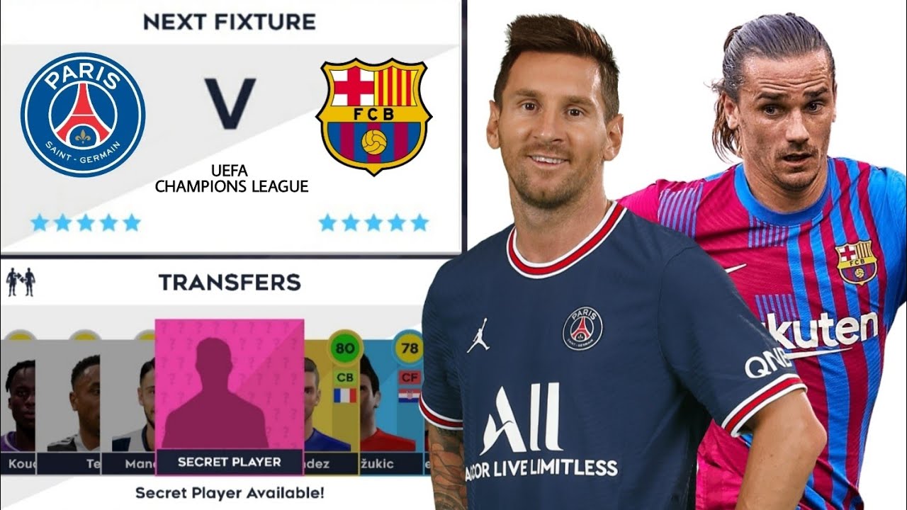 PSG vs Barcelona | Dream League Soccer 2021 Gameplay