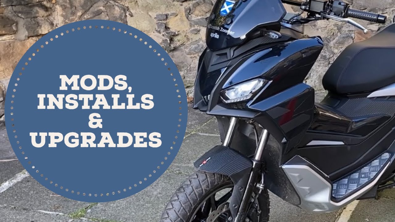 Aprilia SR GT 125 : Mods, Installs & Upgrades