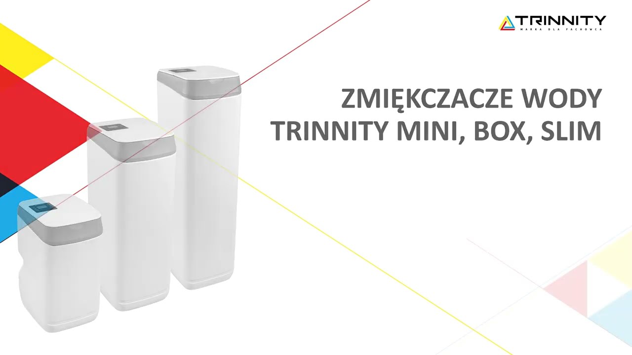 Zmiękczacze wody od Trinnity - Mini, Box, Slim