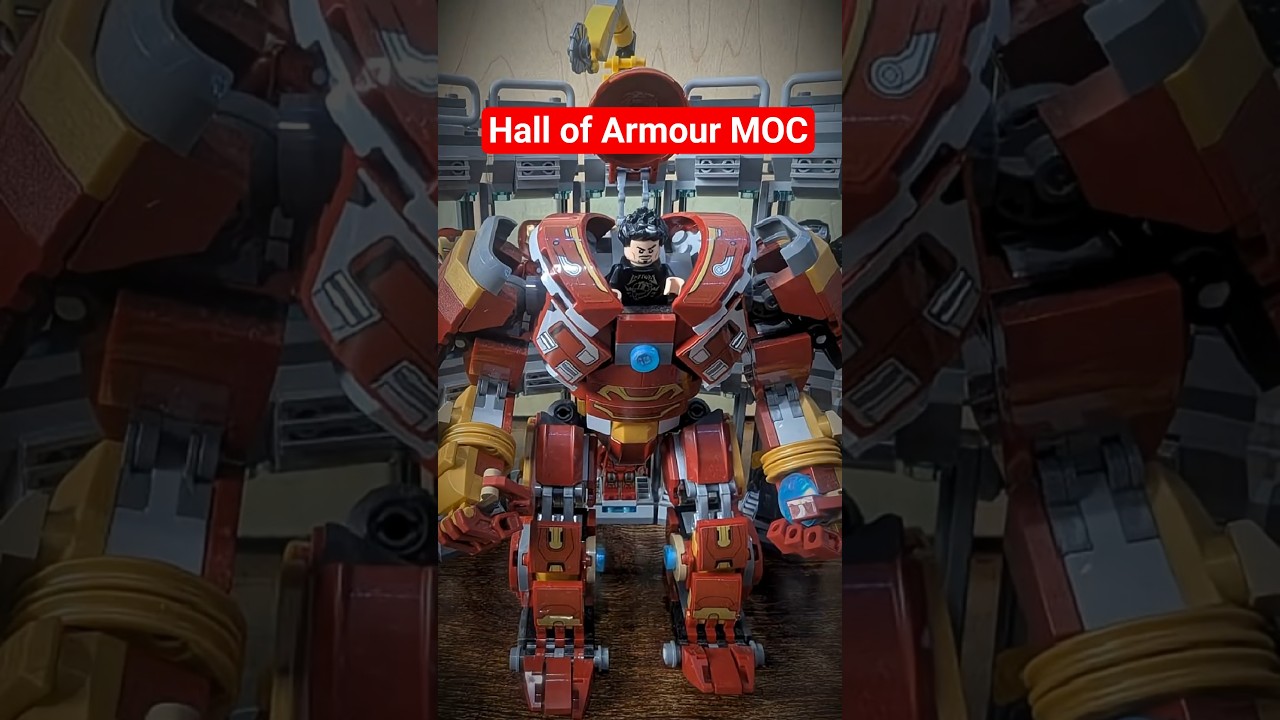 LEGO Iron Man Hall of Armour MOC &ndash; Ultimate Suit Display 🦾