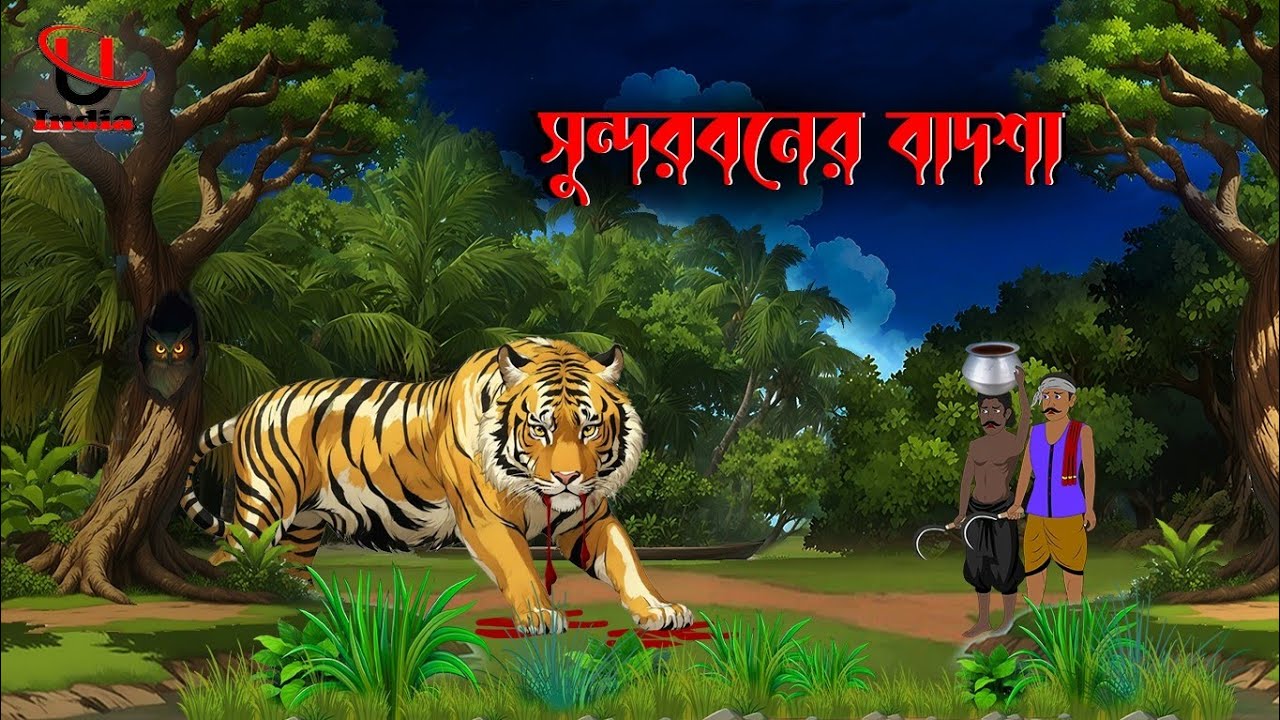 Sundarban Tiger Attack।।Sundarban Cartoon।।Bagher Cartoon।।Bangla New Cartoon।।Unique Cartoon India।