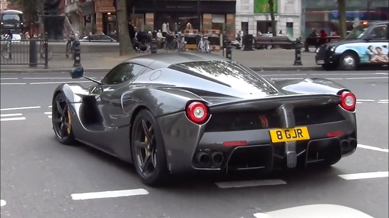Crazy Supercars in London - Ramsay's LaFerrari, Enzo, Veyron WRC and More!