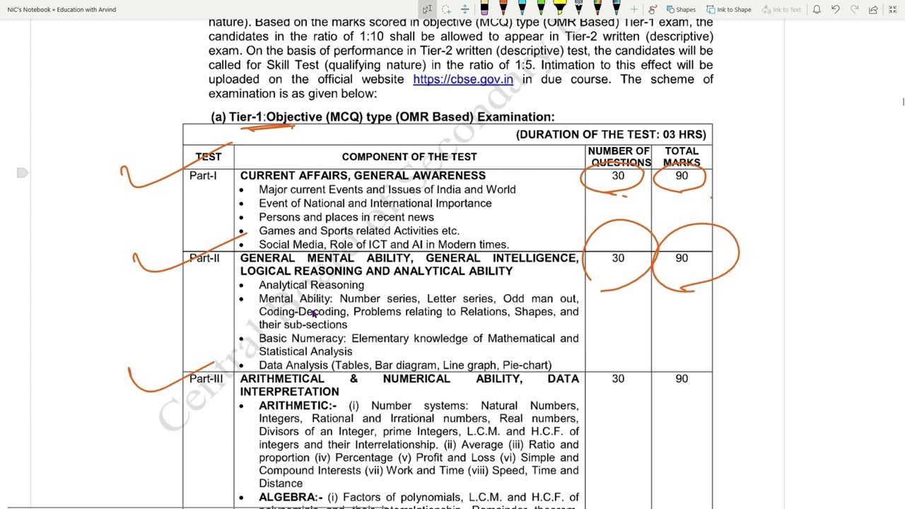 CBSE Recruitment 2025: Superintendent & Junior Assistant | Eligibility, Syllabus, Exam Pattern, age