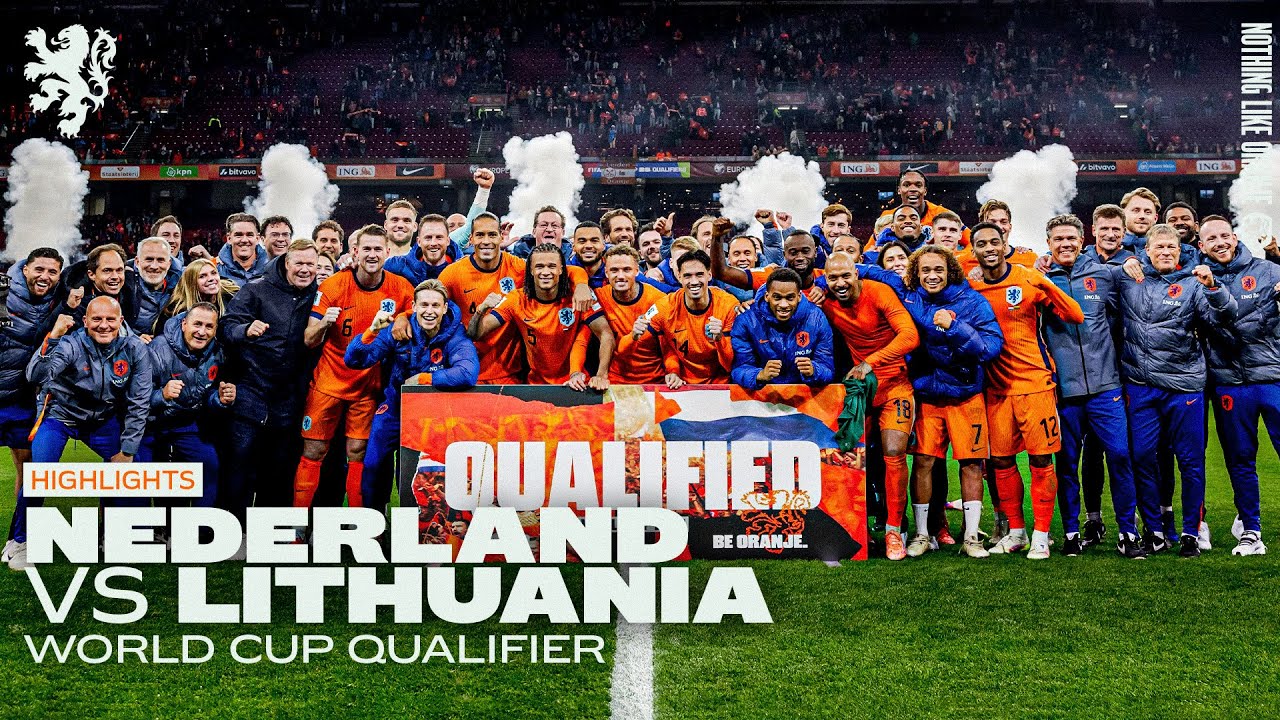 MISSION COMPLETED ✅🦁 | Highlights Nederland - Lithuania
