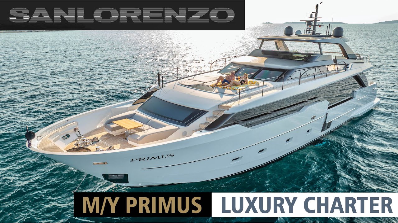 SanLorenzo PRIMUS | YACHT TOUR | LUXURY YACHT CHARTER CROATIA - ADRIATIC