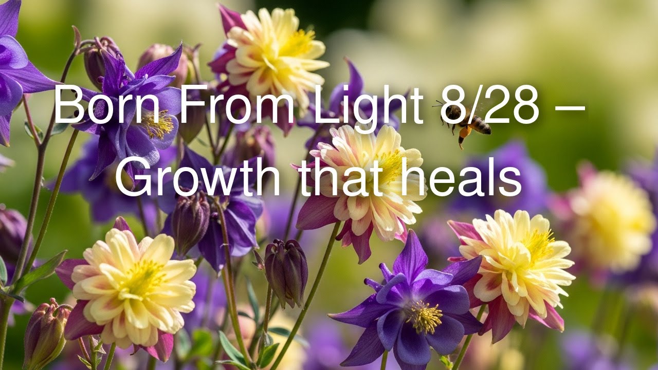 Born From Light 8/28 – Growth that heals