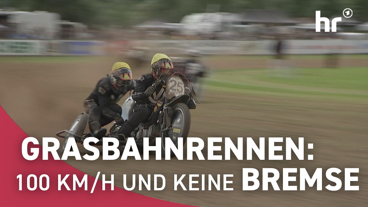 100 km/h und keine Bremse: Motorrennen auf der Wiese