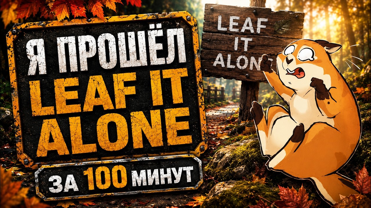 Я ПРОШЁЛ LEAF IT ALONE за 100 МИНУТ
