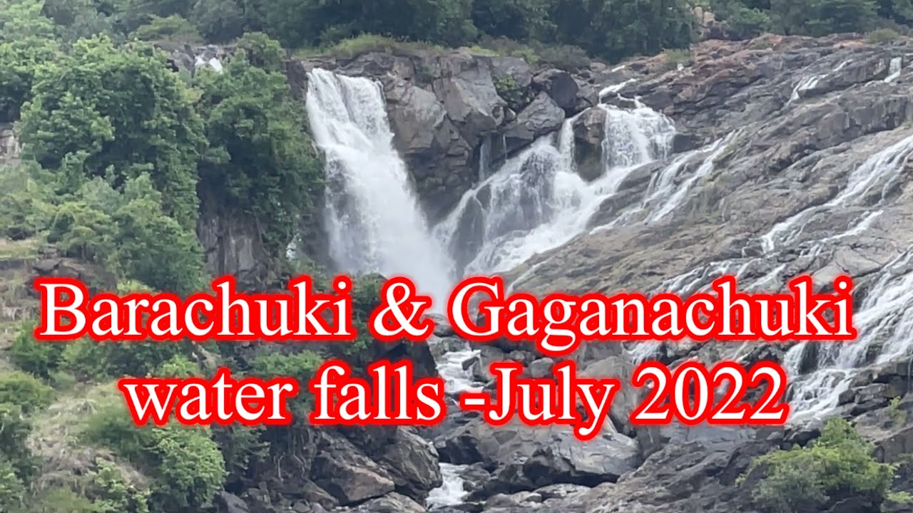Barachukki and Gaganachukki water falls 2022| Shivasamudra falls | darga Hazratganj gaib | kaveri