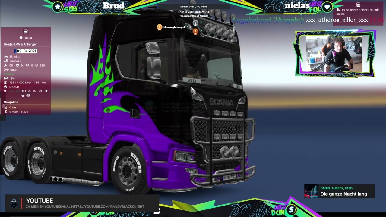 Konvoi Server (97 L&auml;ndermods) | [WSS | von Sassari nach Kristiansand (Norwegen)