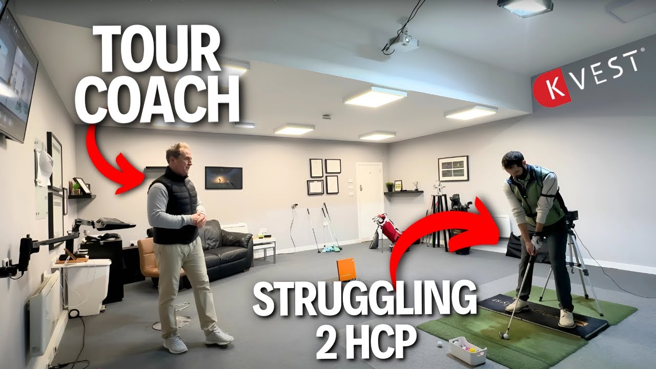 World Renowned Golf Coach Transforms My Swing! 🏌️&zwj;♂️ First Time Using K-Vest w/ Chris Brook
