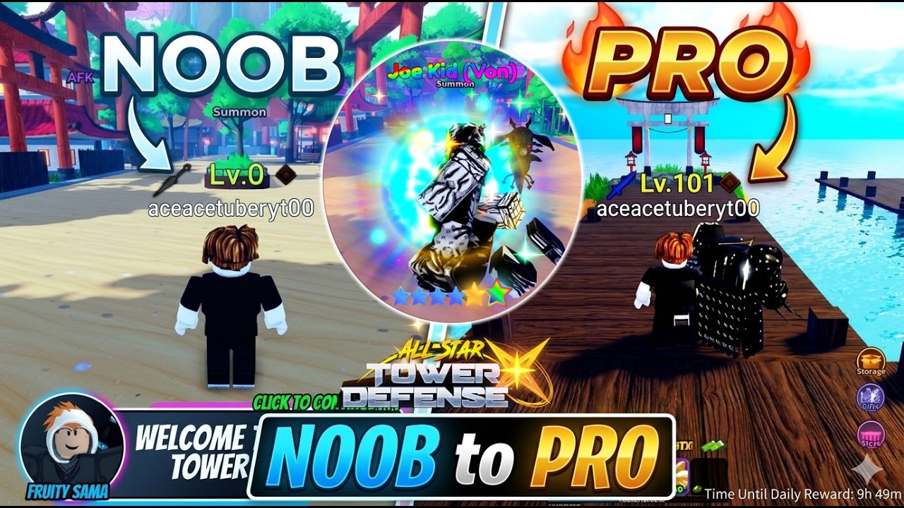 NOOB to PRO Using OP CODE UNIT! | OG All Star Tower Defense (Roblox)