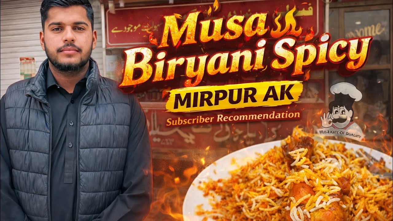 Spicy Chicken Biryani in Mirpur AK | Musa Biryani FULL REVIEW 😍
