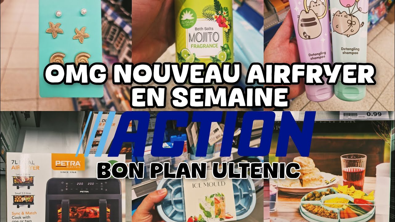 🛒SEMAINE ACTION NOUVEAU AIRFRYER DOUBLE🍟 & CRASHTEST ASPIRATEUR ULTENIC U20🎁