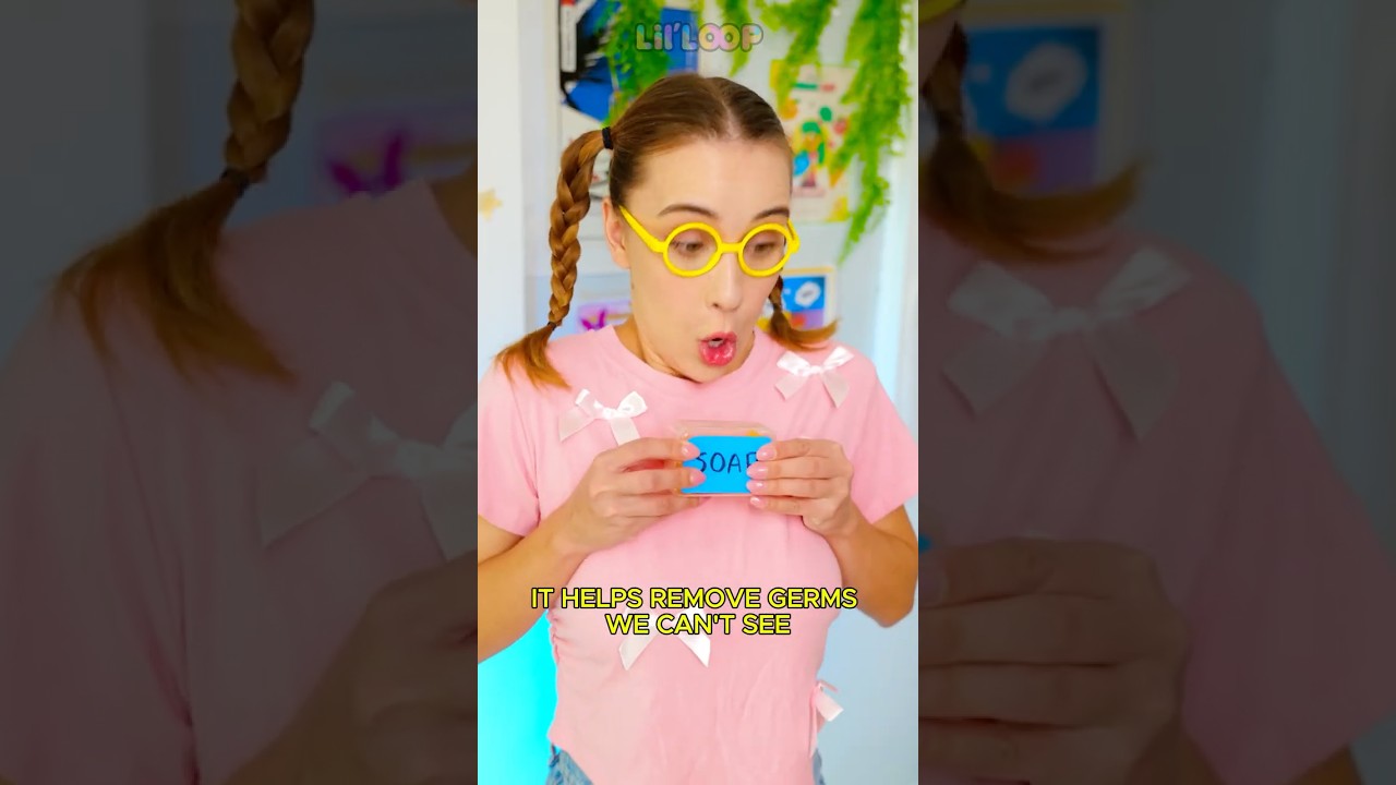 🎁DIY KIDS SOAP &mdash; CLEAN HANDS with a SMILE! 😄🧼 #shorts #kids