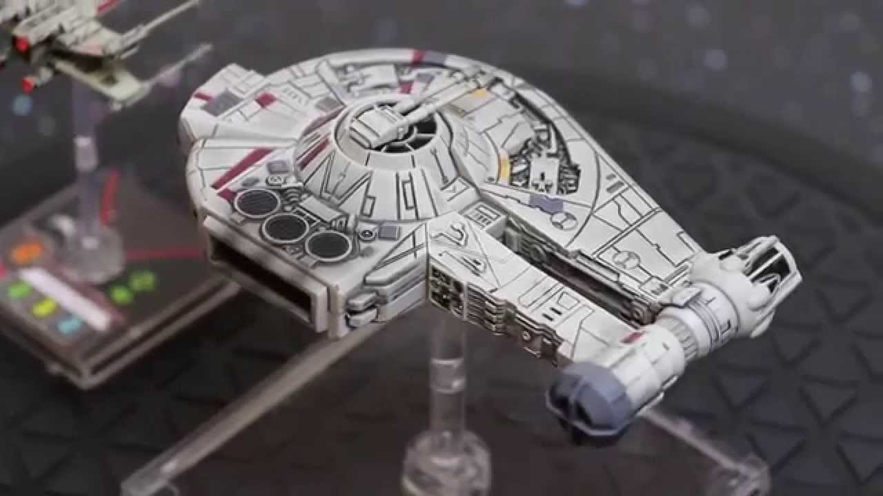 Грузовой самолет YT-2400 &mdash; распаковка и подробный обзор &mdash; дополнение к игре Star Wars X-Wing Mini...