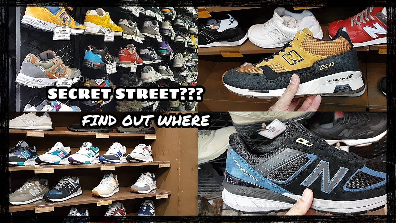 Sneaker Quest JAPAN: This "Secret Street" is a New Balance Paradise!