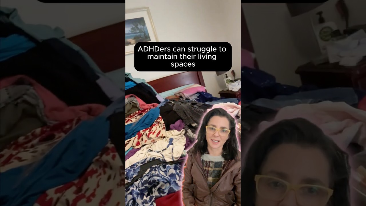 10 ADHD home organisation hacks to cut the chaos, from a home organiser.  #declutter #organisation