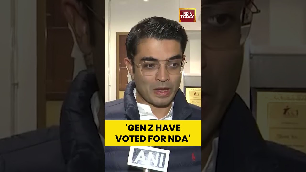 'Gen Z Have Voted For NDA' | #shorts #biharresults #biharresults #nda #nitishkumar #biharresults