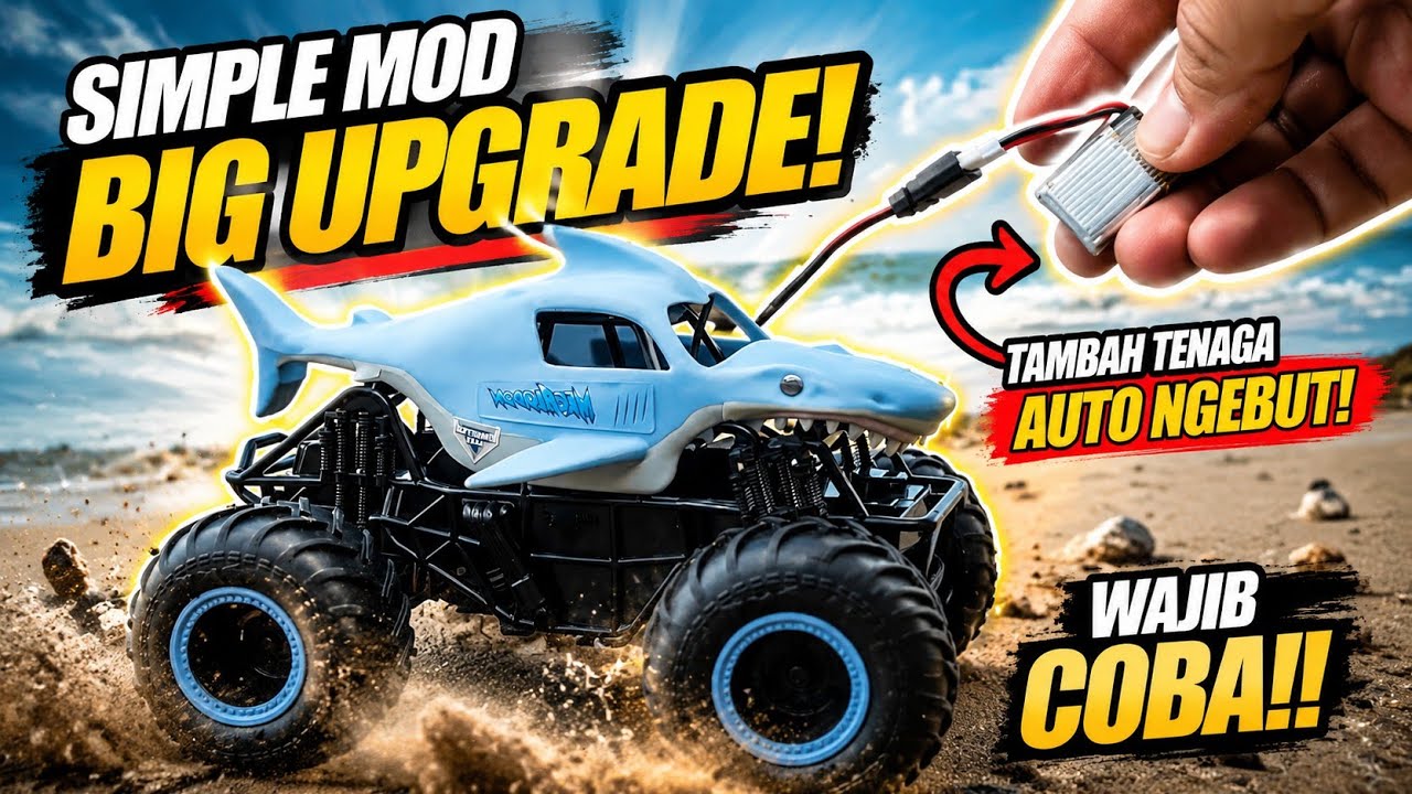 Monster Jam Battery Upgrade – Insane Power Boost! | Extreme Speed Extreme Performance Extreme Power