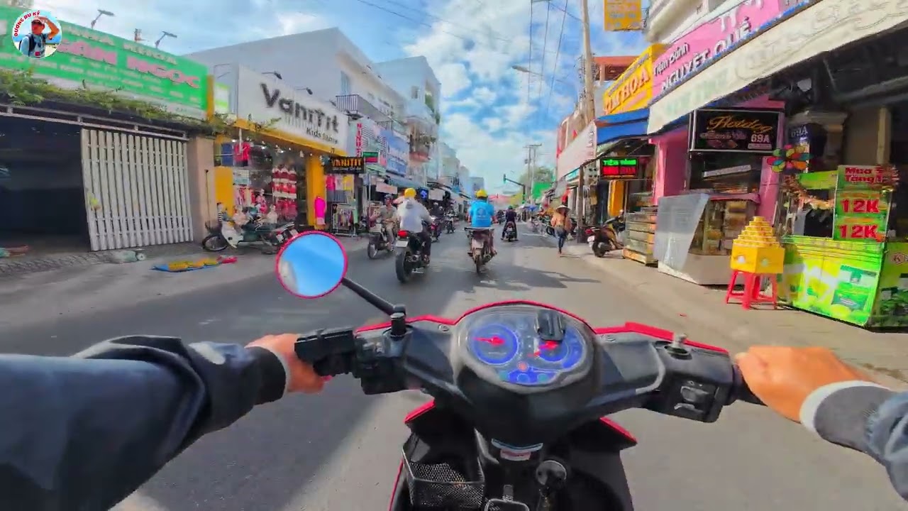 Đường Phố Phan Thiết, Vietnam - Từ Đường 19/4 đến Lê Hồng Phong, Cầu Dục Thanh & Bùng Binh Ngã Bảy