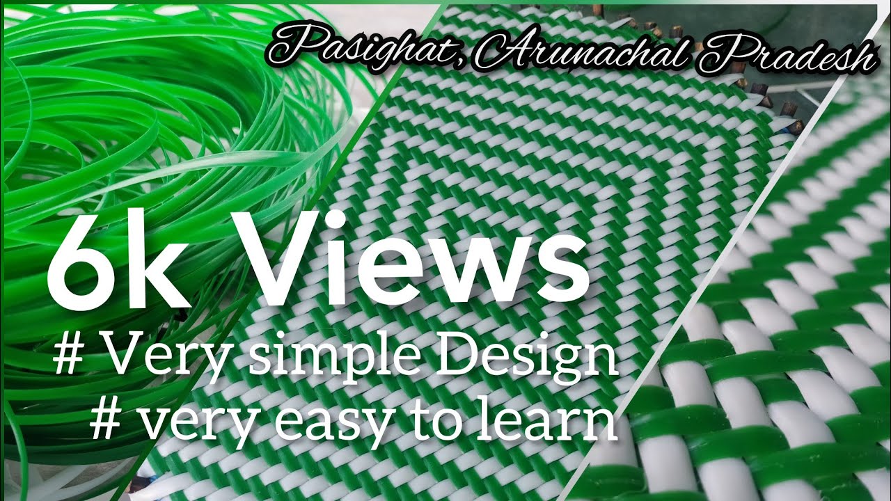 How to make local mura design with very2 simple one ||pasighat|Arunachal Pradesh