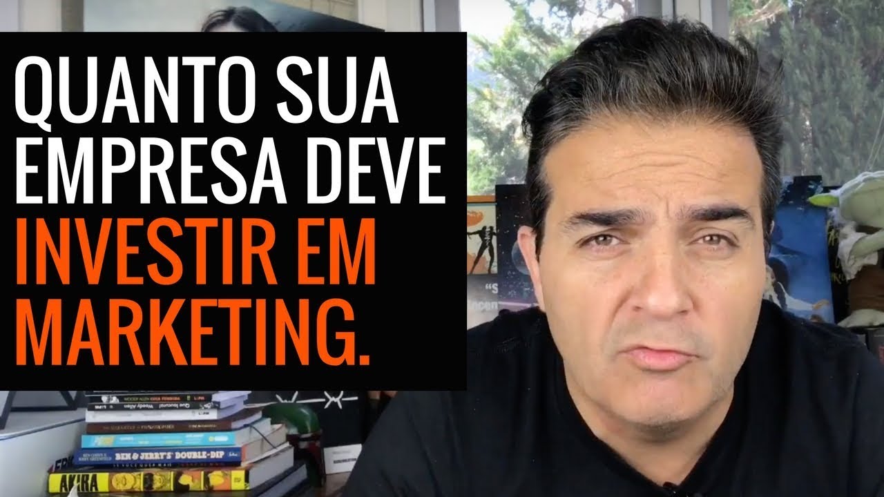 Quanto sua empresa deve investir em verba de marketing.