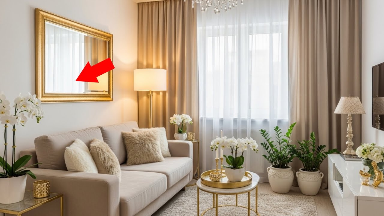 Essa sala simples ficou com cara de milionária!