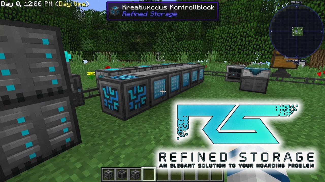 Refined Storage 📥📦 || Mod 1.10.2 – Deutsch
