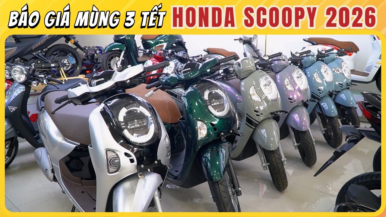 Mua Honda Scoopy 2026 Không Bao Giờ Hối Hận Vì Quá Ngon & Rẻ | CUA Vlog61