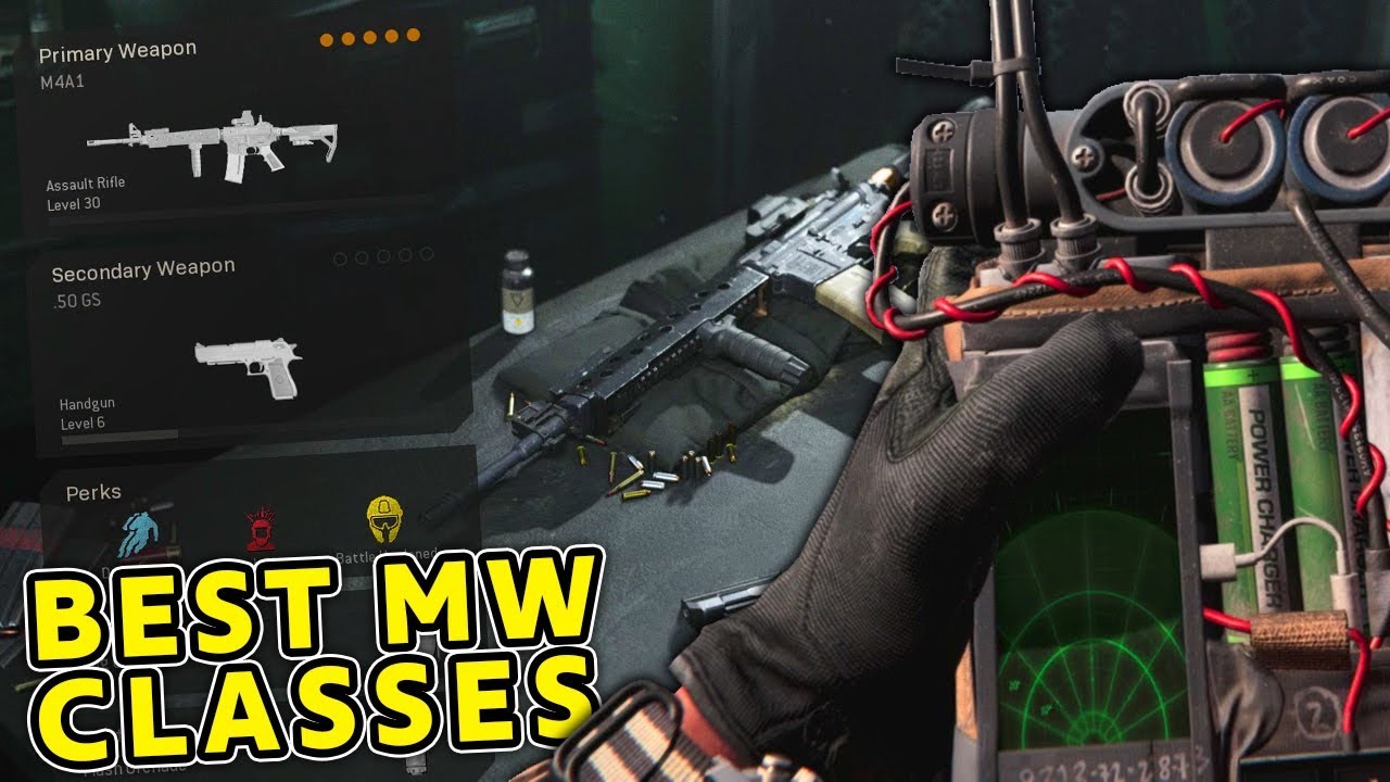 Modern Warfare BEST Cyber Attack/Search and Destroy Classes (MW Class guide)