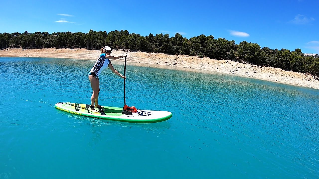 Paddle surf en el embalse de La Bolera