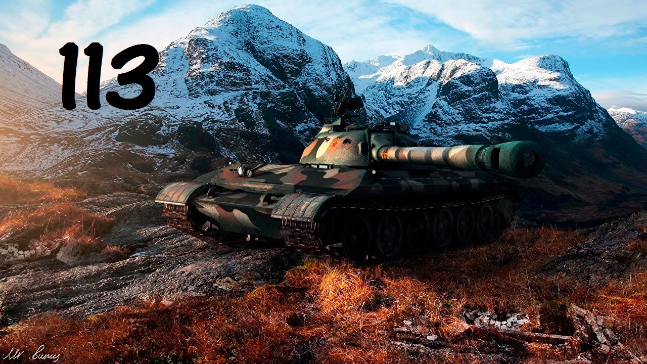World of Tanks Replay - 113, 10 kills, 7,5k dmg, (M) Ace Tanker
