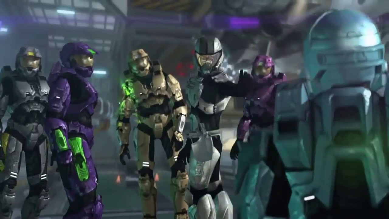 Red vs Blue Dubstep Action Montage IV