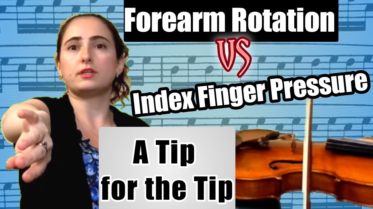 ONE TWEAK to Prevent a Crooked Bow and Get a Good Sound at the Tip. | Forearm Rotation vs 