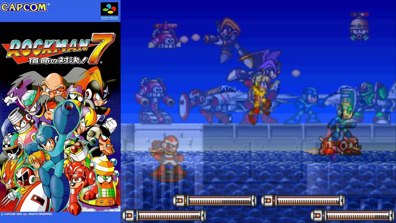 Mighty Morphin Power Rangers - The Movie (SNES) - Aircraft Carrier (Megaman 7 Arranged)