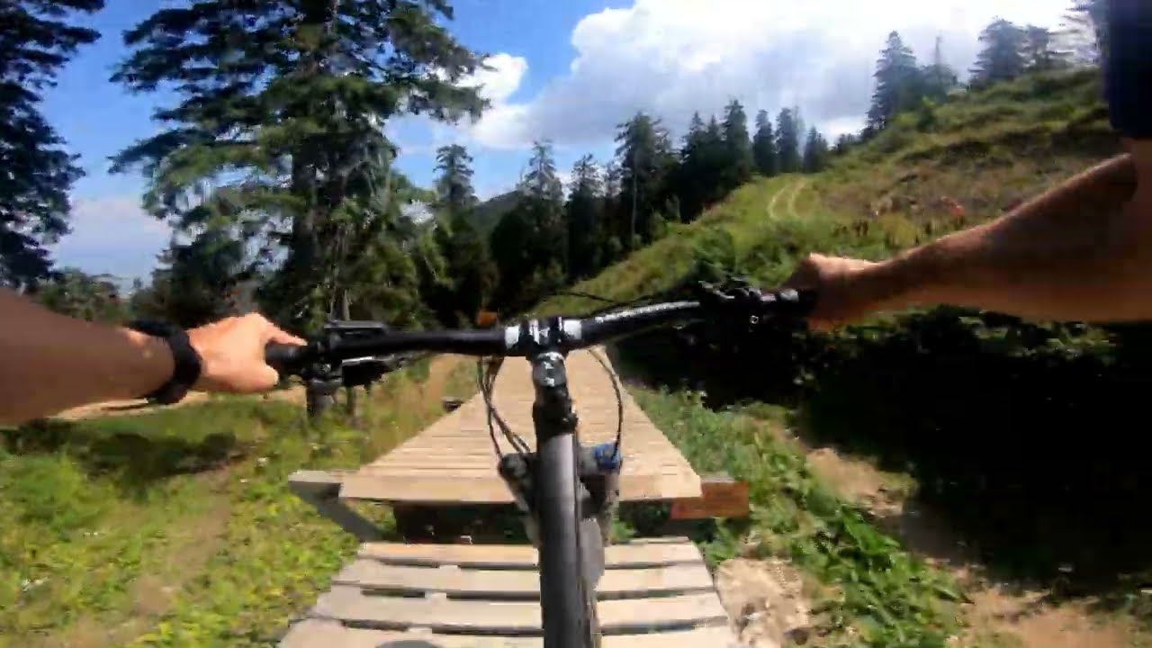 First time at Postovaru  Bike Park