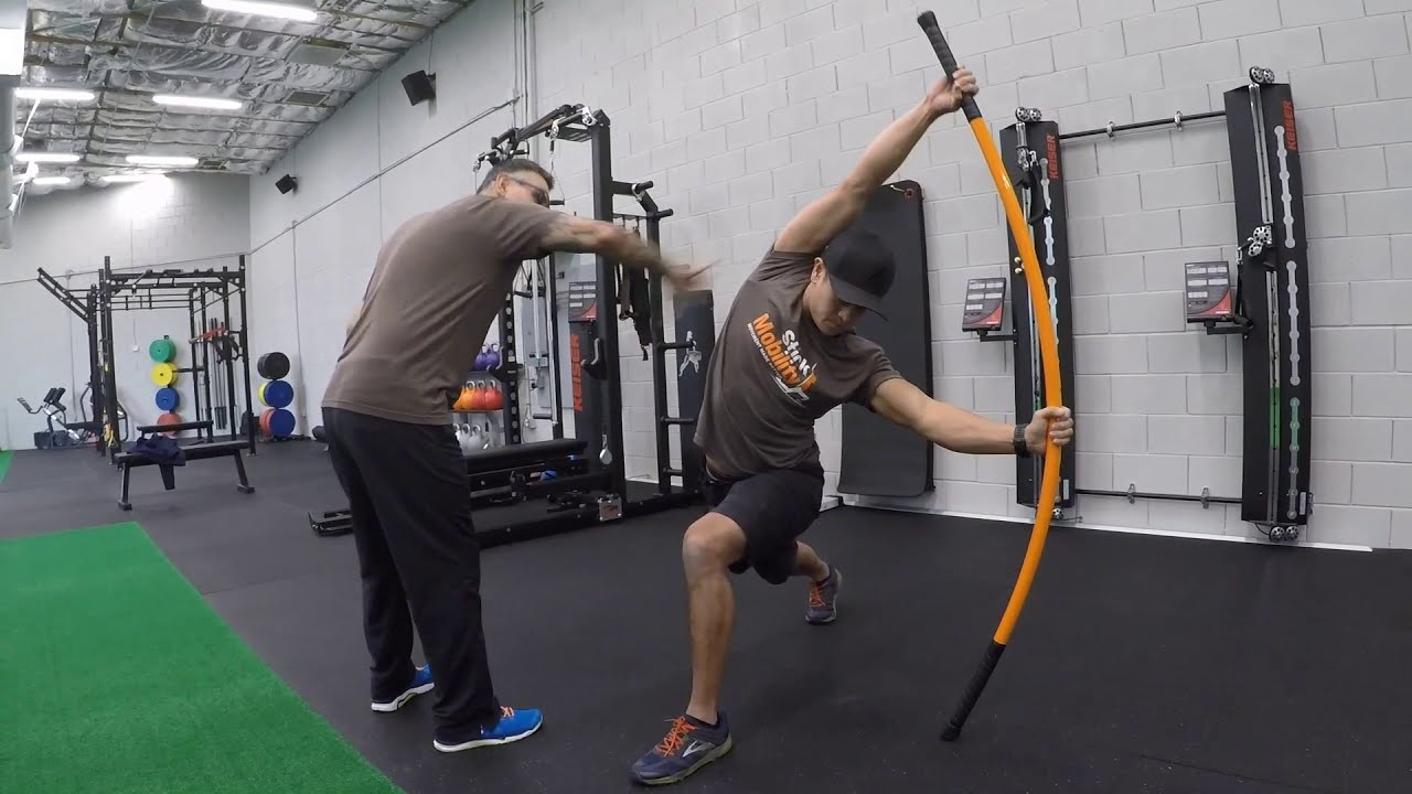 Stick Mobility | Back Exercise - Bow and Arrow | 1 Long