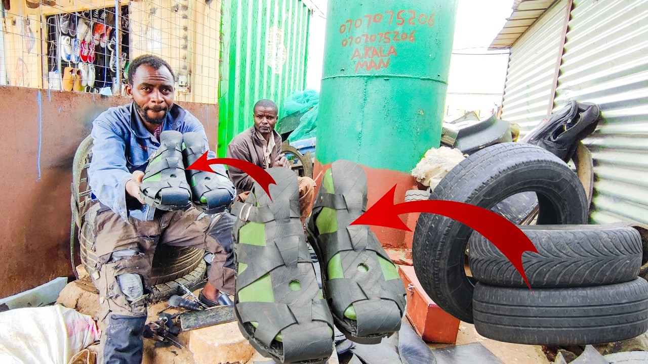 The Most Amazing Tire Recycling You Will Ever See