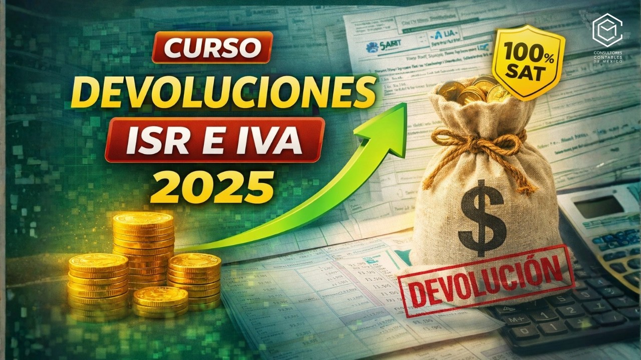 CURSO DEVOLUCIONES ISR E IVA 2025