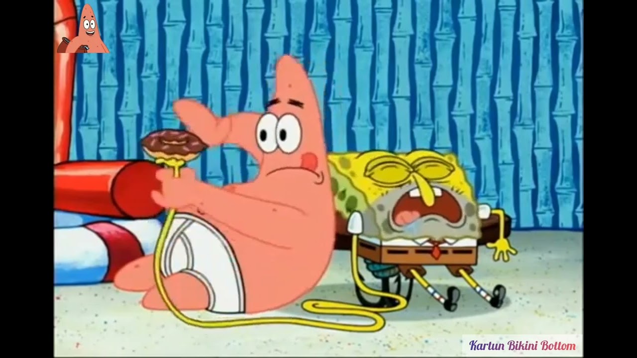Spongebob Bahasa Indonesia | Patrick Mencuri Donat pt.1