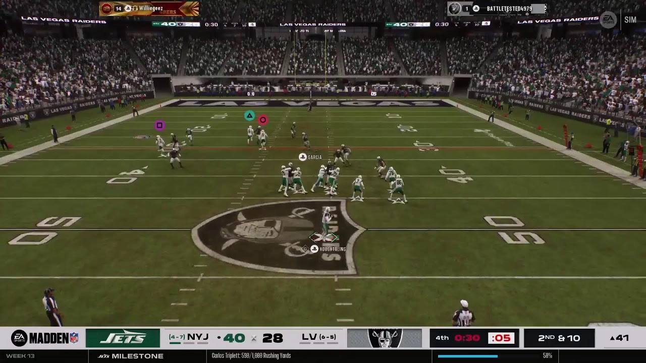 TML S5 W13 Jets vs Raiders