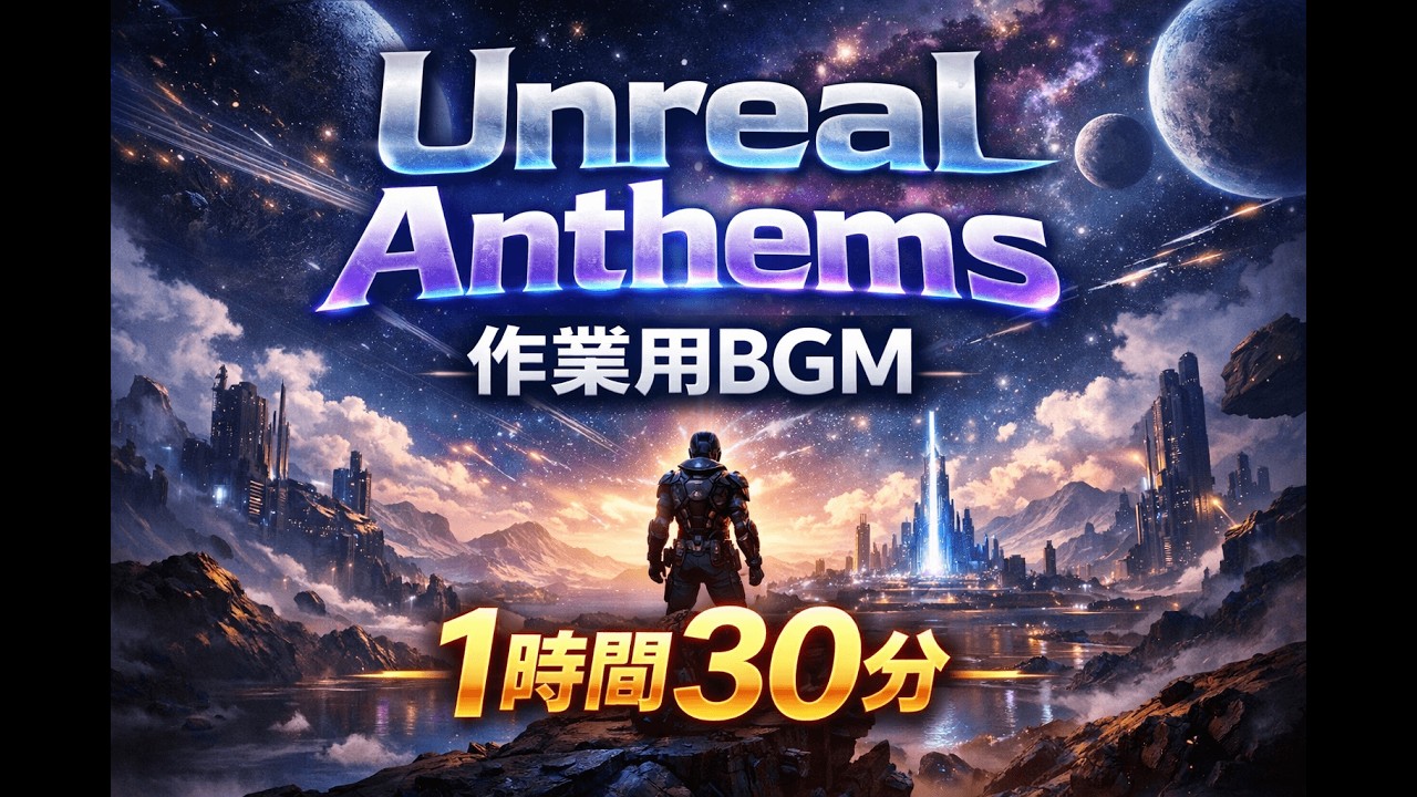 作業用BGM -Unreal anthems