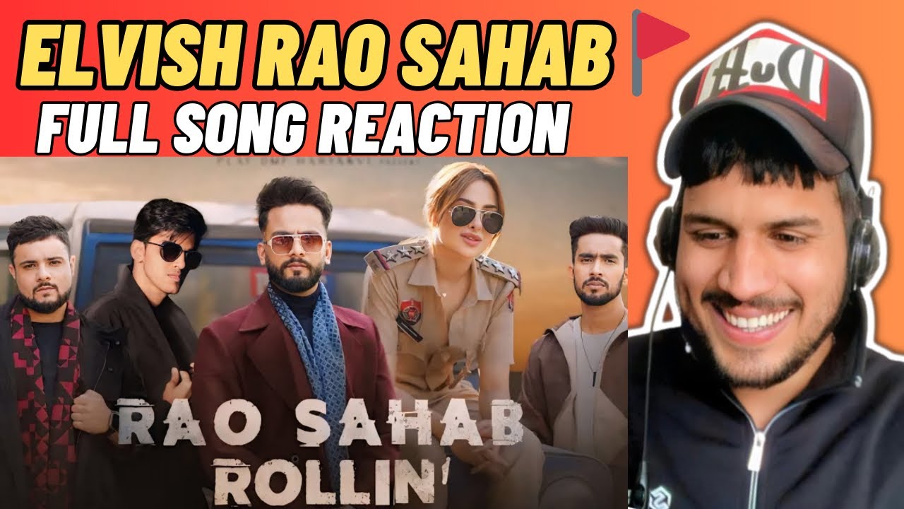 Elvish Yadav Rao Sahab Rollin' REACTION (Music video) Mahira Sharma | Maxtern | SDEE | Vkey