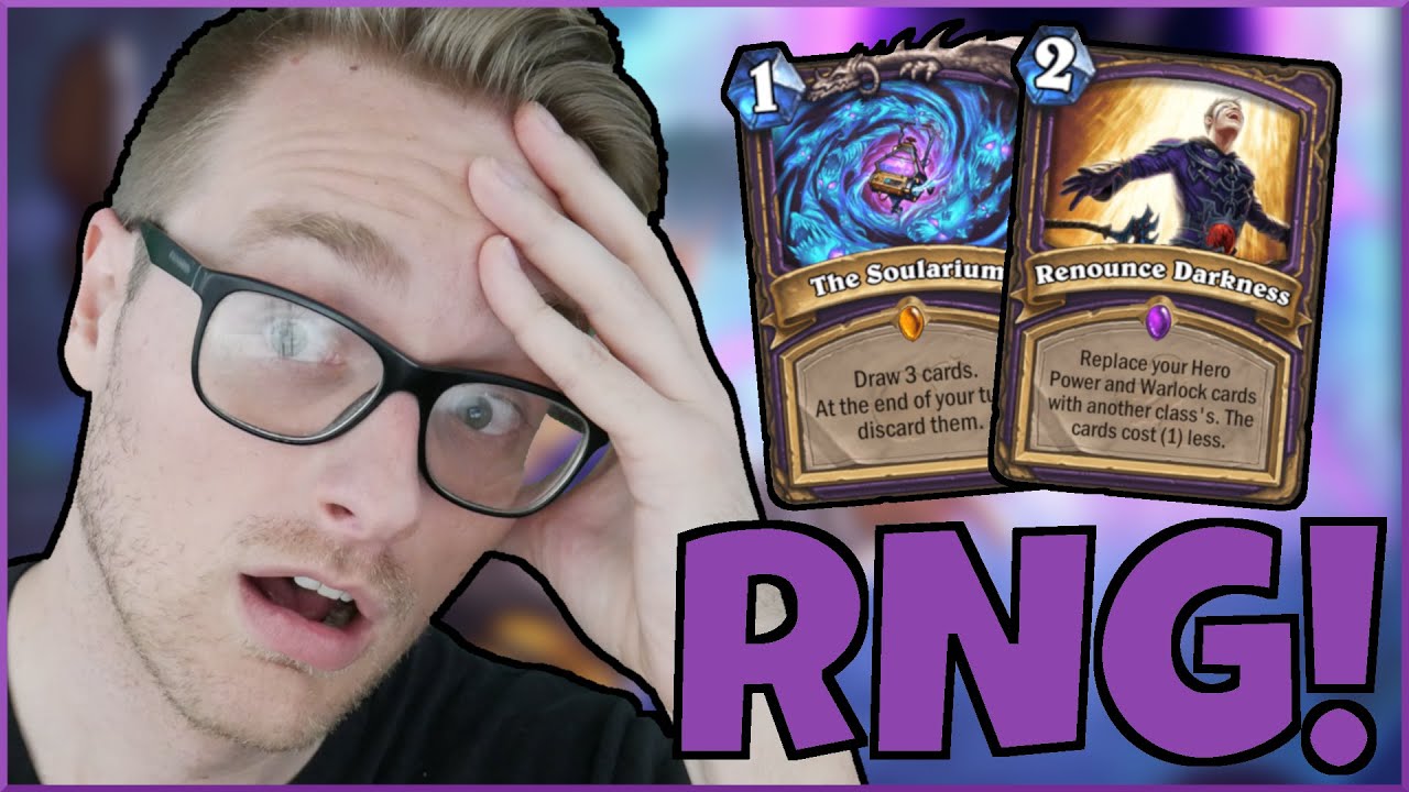 RNGesus Take the WHEEL (Renounce Darkness Warlock is SO FUN) | Descent of Dragons | Wild Hearthstone